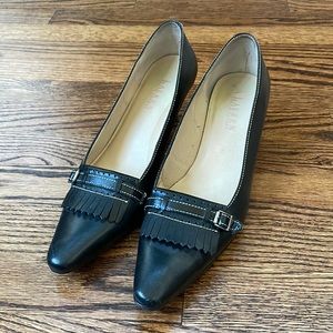 EUC Ralph Lauren LAUREN black heels, size 9AA